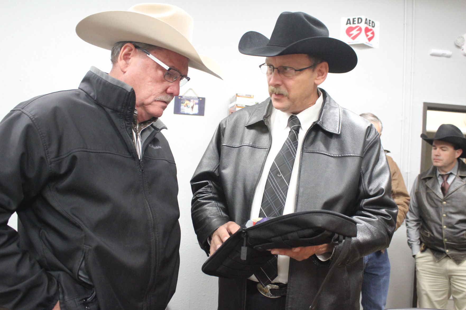 Adam King Larry Woolley AEDs